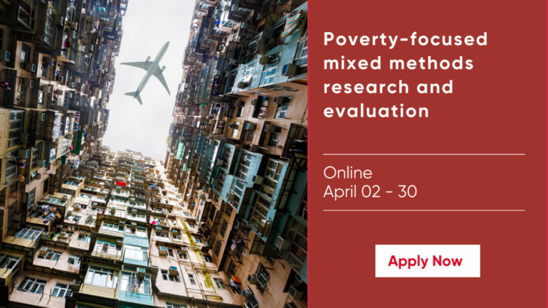 Poverty-focused mixed methods research and evaluation